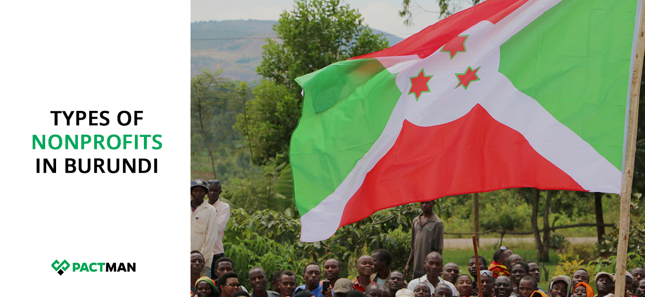 Types of nonprofits in Burundi