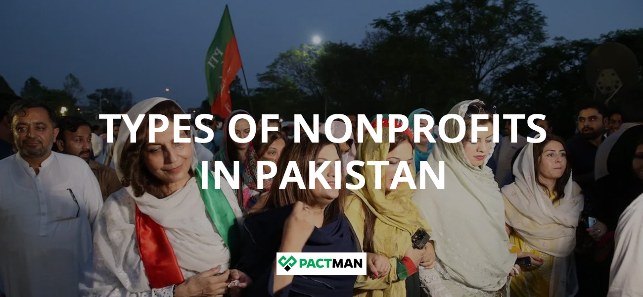 Types of nonprofits in Pakistan 